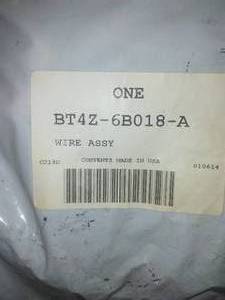 lot 303 image: Ford BT4Z-6B018-AWire Assembly 2011-2014 Ford Edge 2011-2015 Lincoln MKX