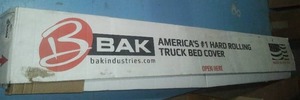 lot 332 image: BAK hard roll-up pickup bed cover for F150, 2015 (6.5 ft) Length