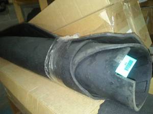 lot 333 image: Rubber Impact Bedliner 64 inch width.