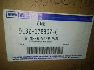 lot 339 image: Step Pad - Ford (9L3Z17B807C) 2010-2014 F-150