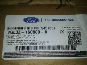 lot 341 image: Air Deflector By Lund Hood - Ford (VGL3Z16C900A) (2015-2018 F-150)