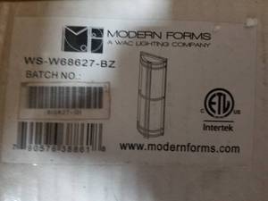 Lot of (2) Modern Forms Light Fixtures