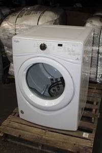 lot 689 image: Whirlpool Electric Clothes Dryer WED75HEFW0 (return to vendor)