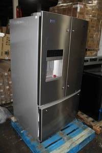 lot 659 image: Whirlpool Side-by-Side Refrigerator Bottom Freezer with WaterIce MFI2570FEZ02 (return to vendor)