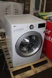 lot 665 image: LG Front-Load Clothes Washer WM3500CW (New )