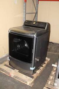 lot 713 image: LG Gas Clothes Dryer DLGX7701VE (display model)
