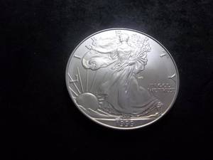 1999 Silver Eagle 1 Oz. Fine Silver
