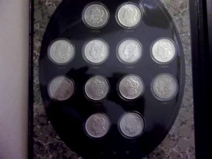 Mint Set Of Silver Dollars 1978-1900 1921 & 1922 & 1923 Peace Dollars 21 Coins Most MS