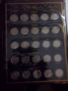 Complete 50 States Quarter Set 1999-2008