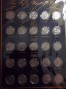 Nearly Complete 50 States Quarter Set 1999-2008 (Missing Only Utah & Alaska)