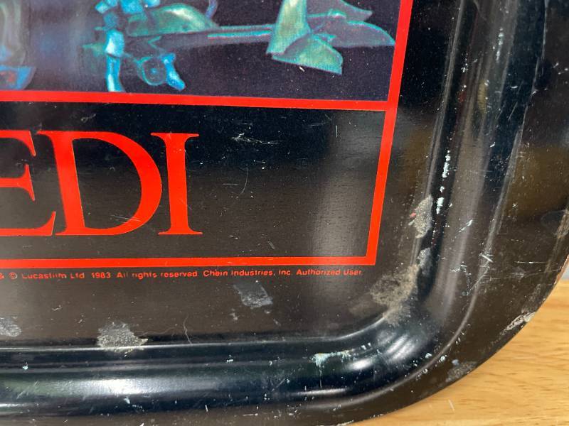 lot 59 image: Vintage Star Wars Return of the Jedi TV Tray. 