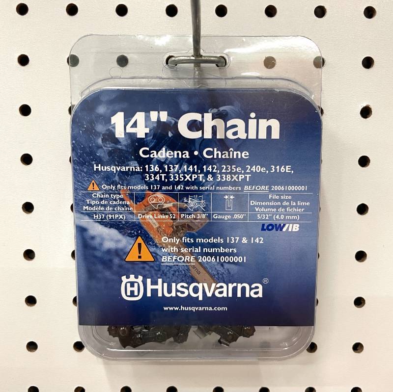 lot 91 image: HUSQVARNA OEM 14 Chainsaw Chain 