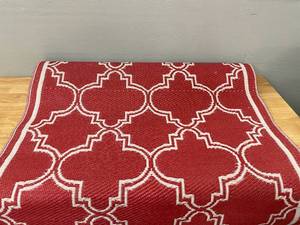 lot 62 image: Reversible Patio Camper Rug 60x 34