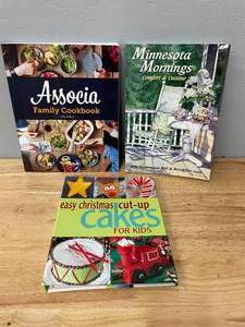 lot 19 image: Lot of 3 Cookbooks