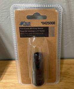 lot 90 image: Lot Of 2 Blue Hawk Flux-Cored Welding Nozzle
