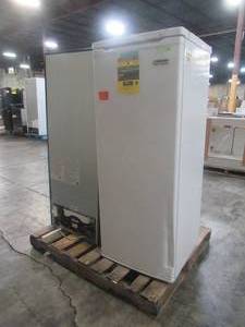lot 223 image: WHOLESALE MIXED PALLET OF UPRIGHT FREEZER AND REFRIGERATOR