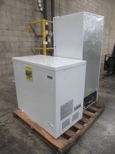 lot 224 image: WHOLESALE MIXED PALLET OF CHEST FREEZER AND REFRIGERATOR