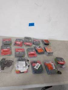 LOT OF MIXED CHAINS FOR CHAINSAWS