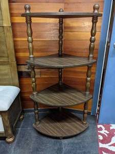 lot 64 image: 4 Level Corner Shelf
