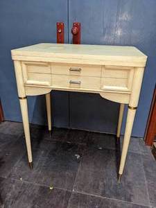 lot 63 image: Mid Century Era Sewing Cabinet