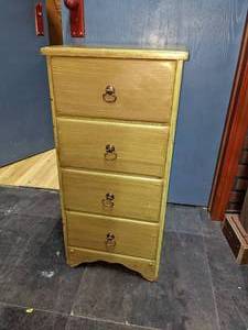 lot 60 image: Antique Chic Small Storage Chest of Drawers