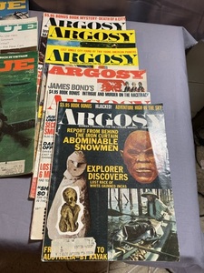 lot 85 image: 60s and 70s Argosy and True Magazines