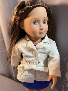 lot 136 image: Our Generation By Battat Doll wFull Outfit & Roller Derby Girl