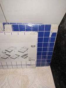 lot 138 image: 6 Sets of Ikea Lingo Cardboard Storage Boxes, New