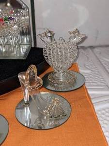 lot 68 image: Hand Blown & Spun Glass Miniatures