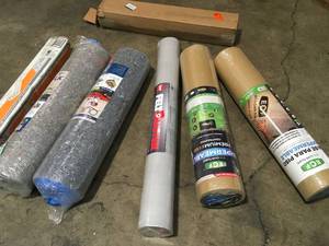lot 15 image: Lot of 7 Synthetic Roofing Underlayment Roll