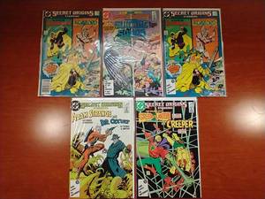 lot 63 image: 5 Secret Origins Comics