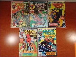 lot 73 image: 5 Marvel Tales Comics