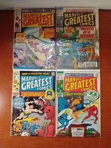 lot 84 image: 4 Marvels Greatest Comics - #23-26