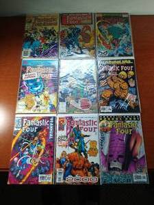 lot 89 image: 9 Fantastic Four Comics - All Annuals