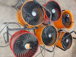 Lot of 6 of Assorted  Fans Not checked Customer Returns See Pictures