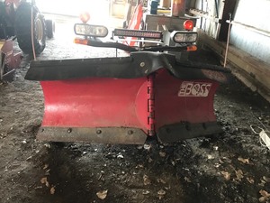 The Boss 76 Power V Snow Plow  NO RESERVE