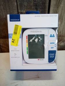 Insignia - Blood Pressure Monitor - White