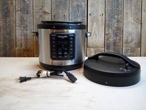 Crock-Pot - Express 6-Quart Easy Release Multi-Cooker - Stainless Steel