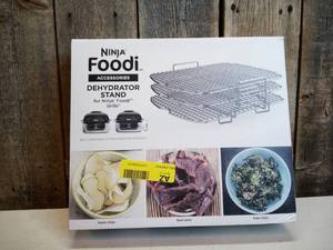 Ninja - Foodi Indoor Grill Dehydrate Stand - Stainless Steel