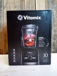 Vitamix Ascent 3500 Series 64-OZ. blender- Black Stainless - Black Stainless