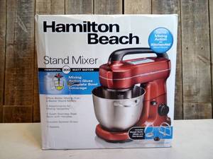 Hamilton Beach - 63395 Stand Mixer - Red