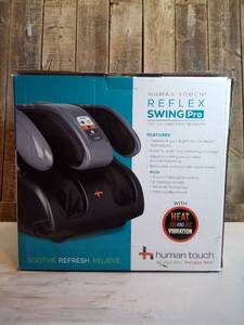 Human Touch - Reflex SWING Pro Foot, Calf, and Thigh Massager - BlackGray