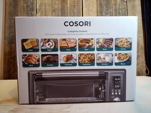 Cosori - Deluxe XLS 32qt Toaster Oven with Air Fryer Function - Black