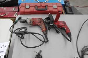 Lot of (2) Milwaukee Magnum Holeshooter Drills