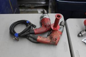 Lot of (2) Milwaukee Magnum Holeshooter Drills