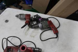 Lot of (2) Milwaukee Holeshooter  38 Drills