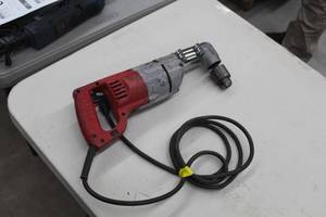 Milwaukee  12 Drill  with Right Angle Attachment