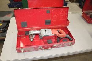 Milwaukee  12 Right Angle Drill Heavy Duty  with Metal Case