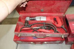 Milwaukee  12 Right Angle Drill Heavy Duty  with Metal Case