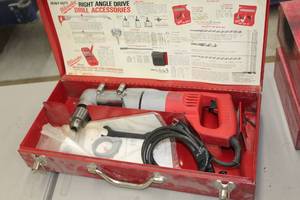 Milwaukee  12 Right Angle Drill Heavy Duty  with Metal Case